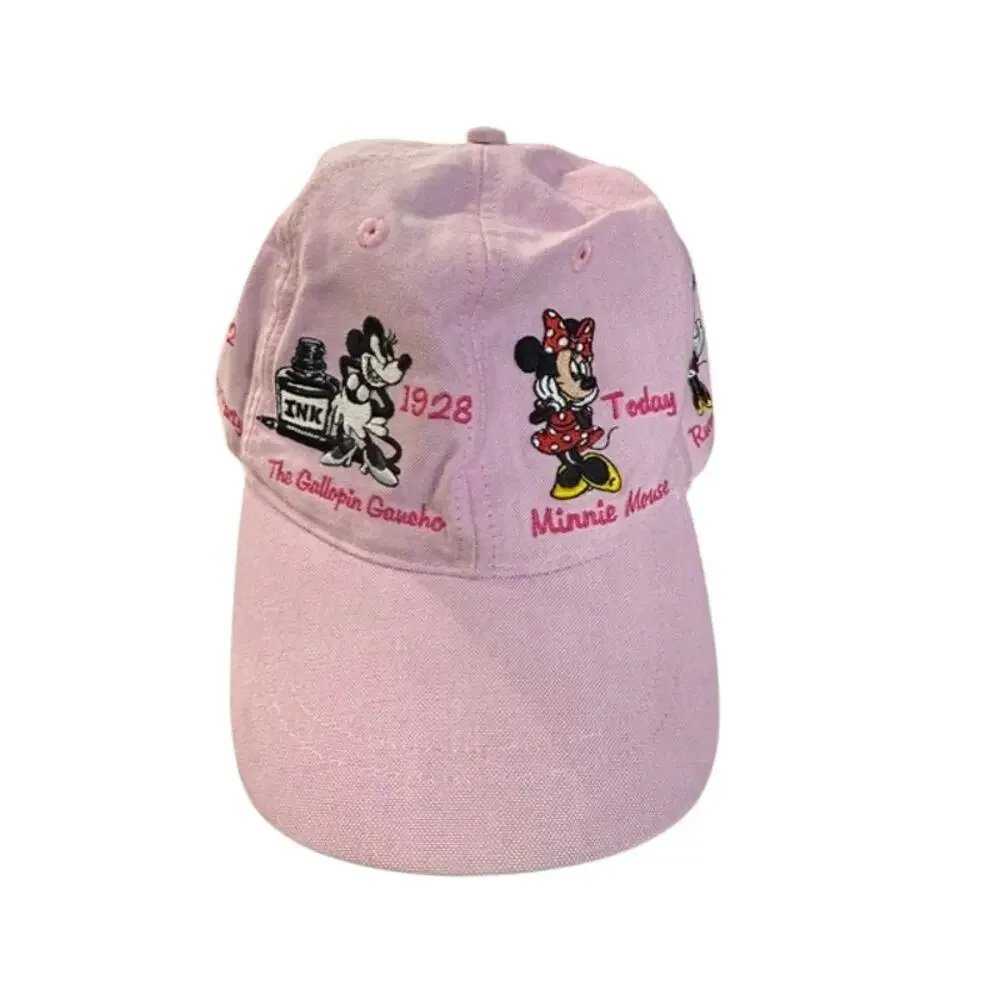 Minnie Mouse Disney Park Authentic Original Pink Hat in Excellent Condition